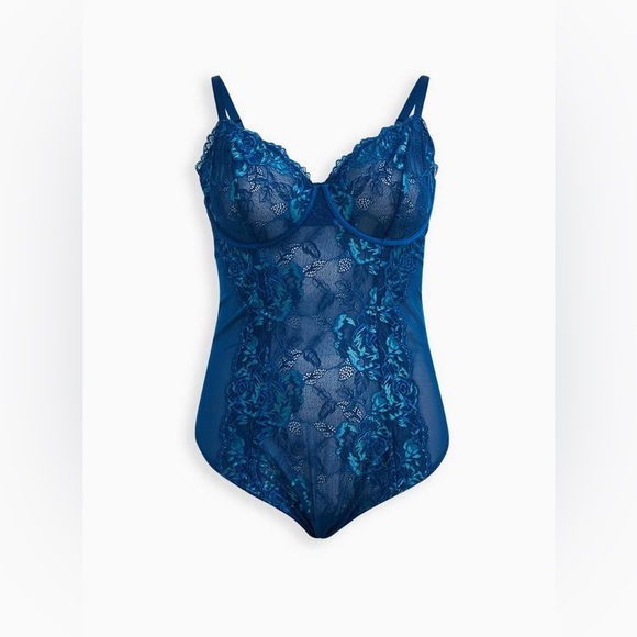 Torrid Lacey Thong Bodysuit - Picture 9 of 9